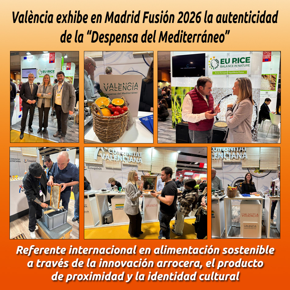 València exhibe en Madrid Fusión 2026 la autenticidad de la “Despensa del Mediterráneo”